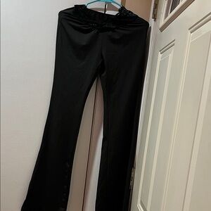 SHEIN Black Flare Women's Pants